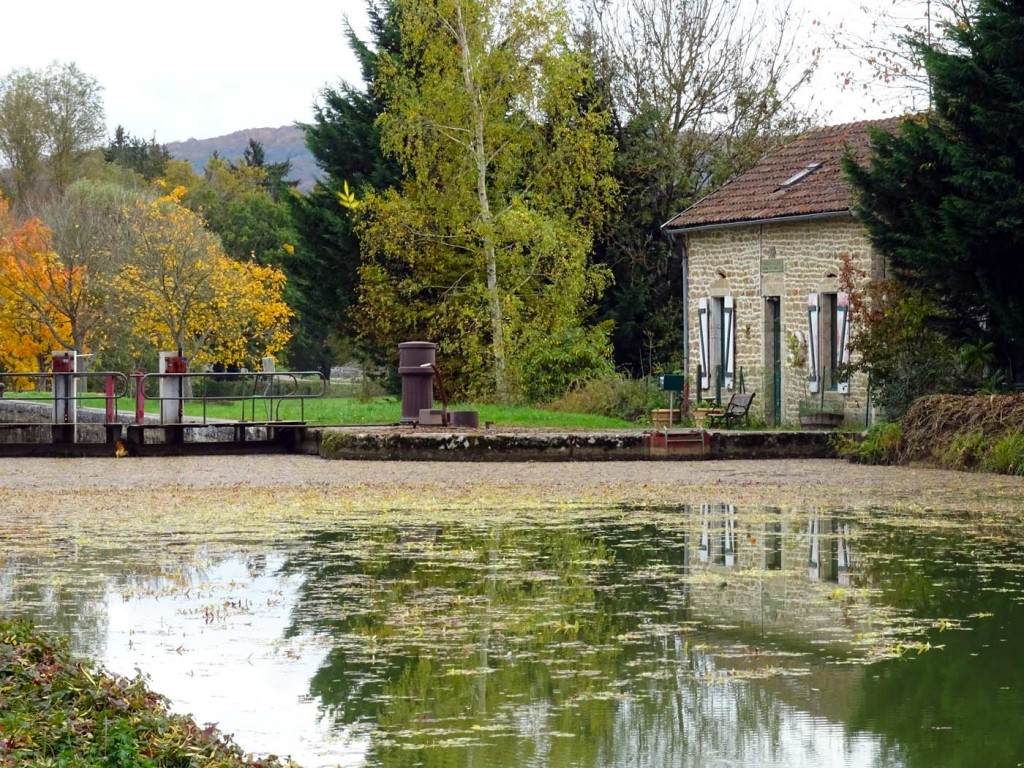 Canal lock house