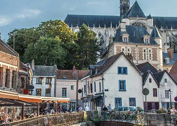 Amiens in the Somme, France