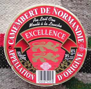 Camembert box