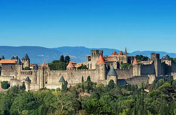 the city of Carcassonne