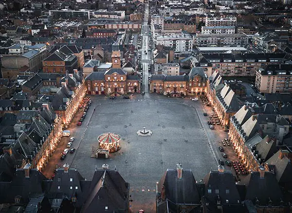 The Dukes square in Charleville-Mézièrest