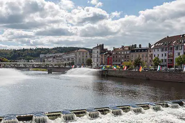 Epinal and the River Moselle