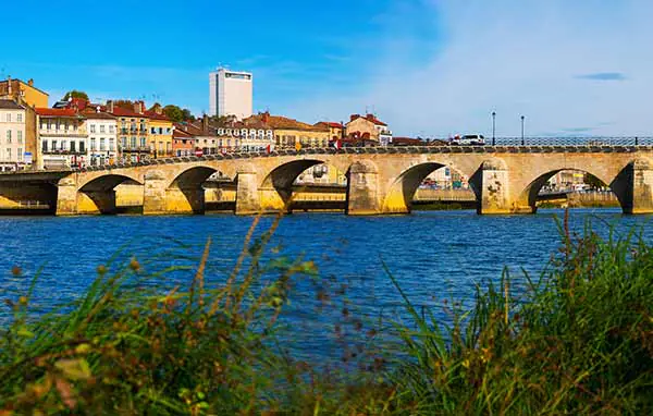 Macon and the River Saône