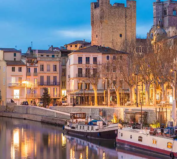 The Canal de la Robine in Narbonne