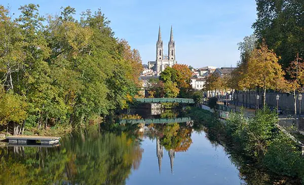 The church of Saint André in Niort