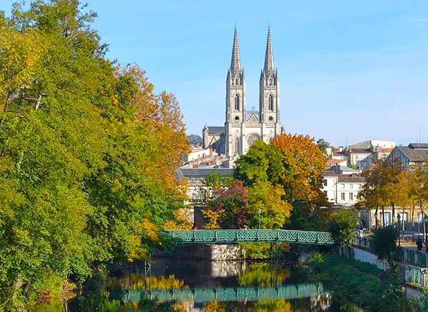 The church of Saint-André in Niort