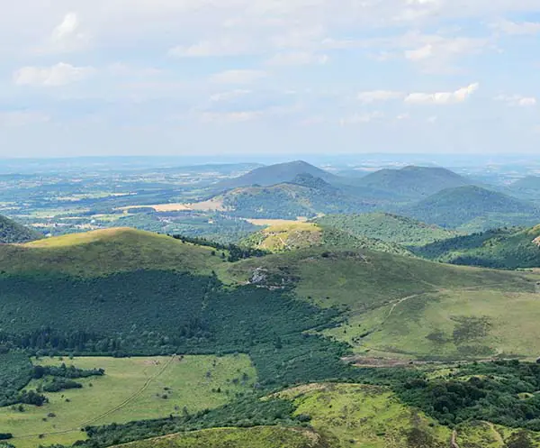 The ancient volcanoes