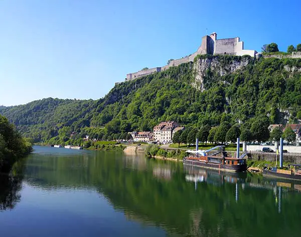 Besançon and the River Doubs