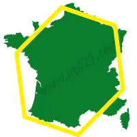 Hexagon of France