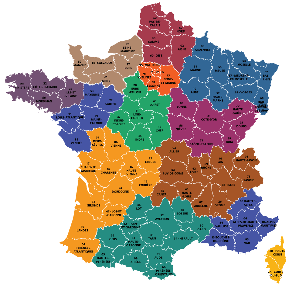 Regions And Departements Map Of France 775x919 Regions And Departements Map Of France 775x919