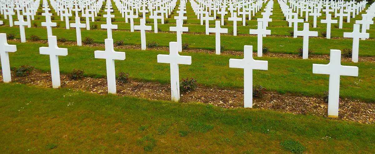 War graves in Verdun, France