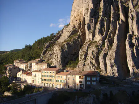 The town of Sisteron