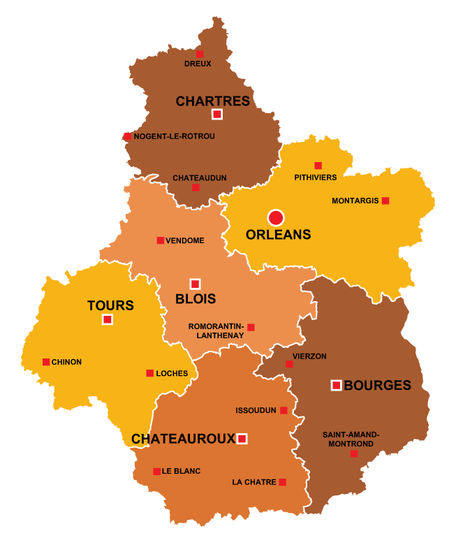 Centre-Val de Loire region of France, all the information you need