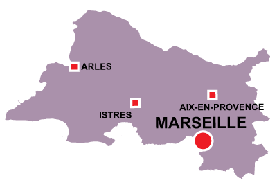 Marseille in Bouches du Rhône
