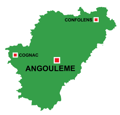 Angoulême in Charente