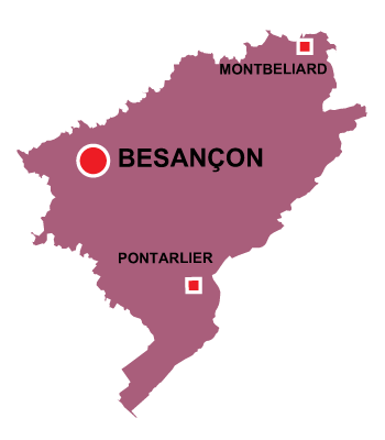 Besançon in Doubs
