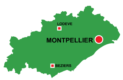 Montpellier in Hérault
