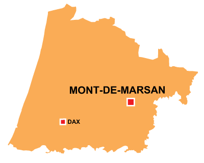 Mont de Marsan in Landes