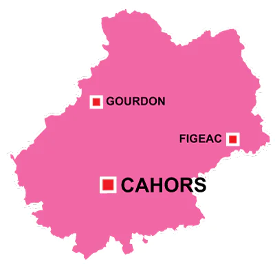 Cahors in Lot