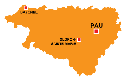 Pau in Pyrénées Atlantiques