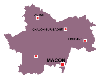 Macon in Saône et Loire