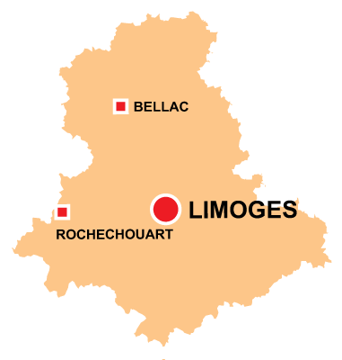 Limoges in Haute Vienne