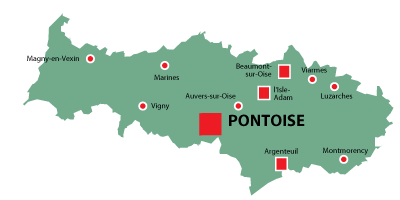 Pontoise in Val d'Oise